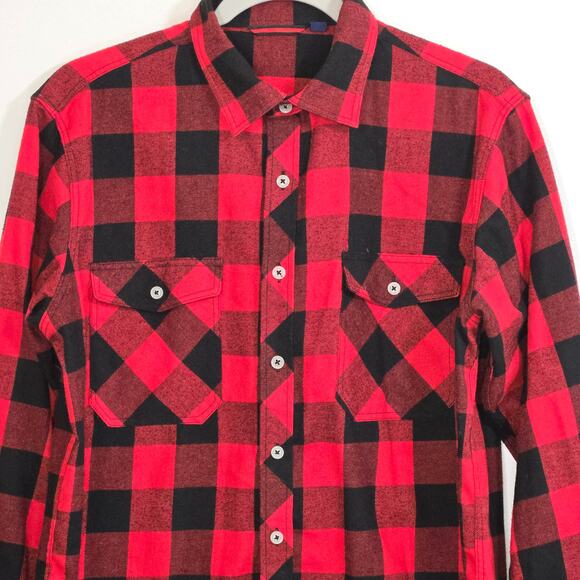 Design In Italy Men's Flannel Shirt. Size Medium - Picture 2 of 5